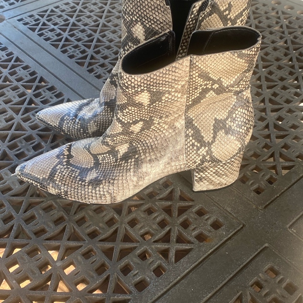 Dolce Vita Snakeskin Boots
